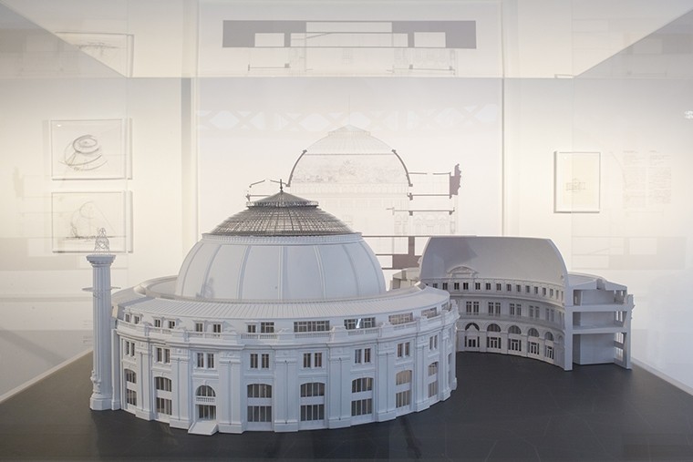 Collection Pinault - Paris, Bourse de Commerce, maquette © Antoine Espinasseau