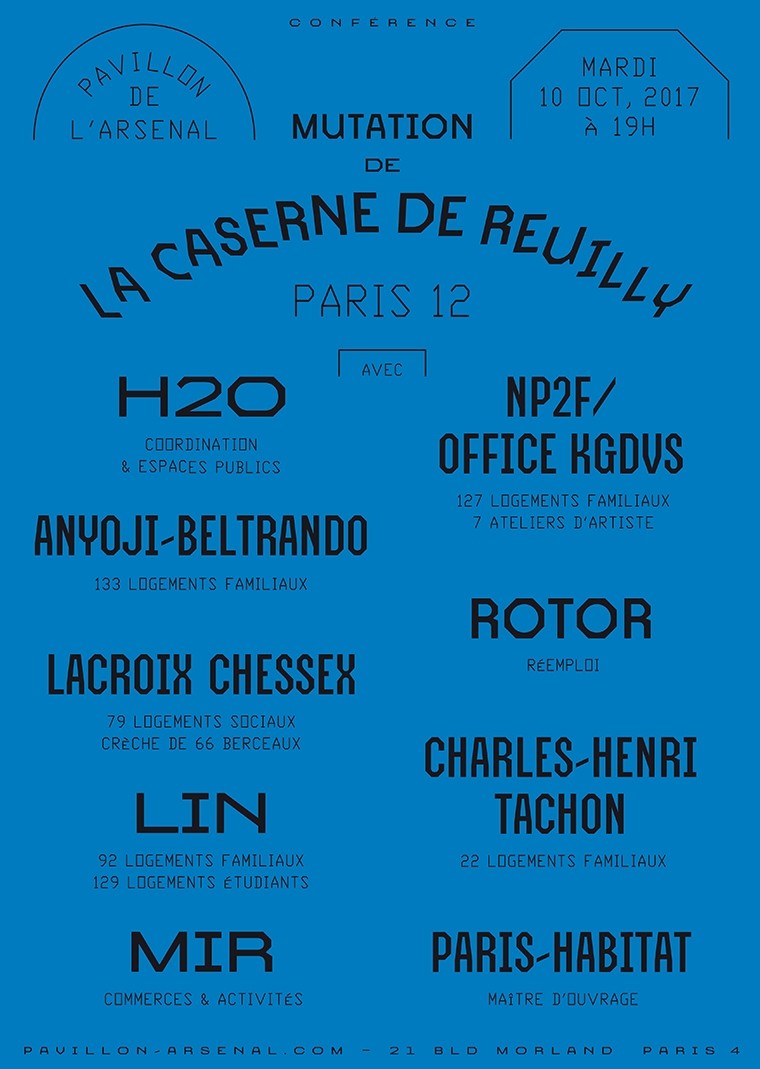 Conférence Caserne de Reuilly