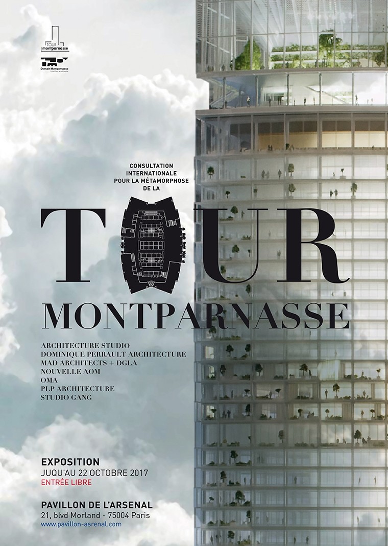Exposition consultation internationale pour la métamorphose de la Tour Montparnasse