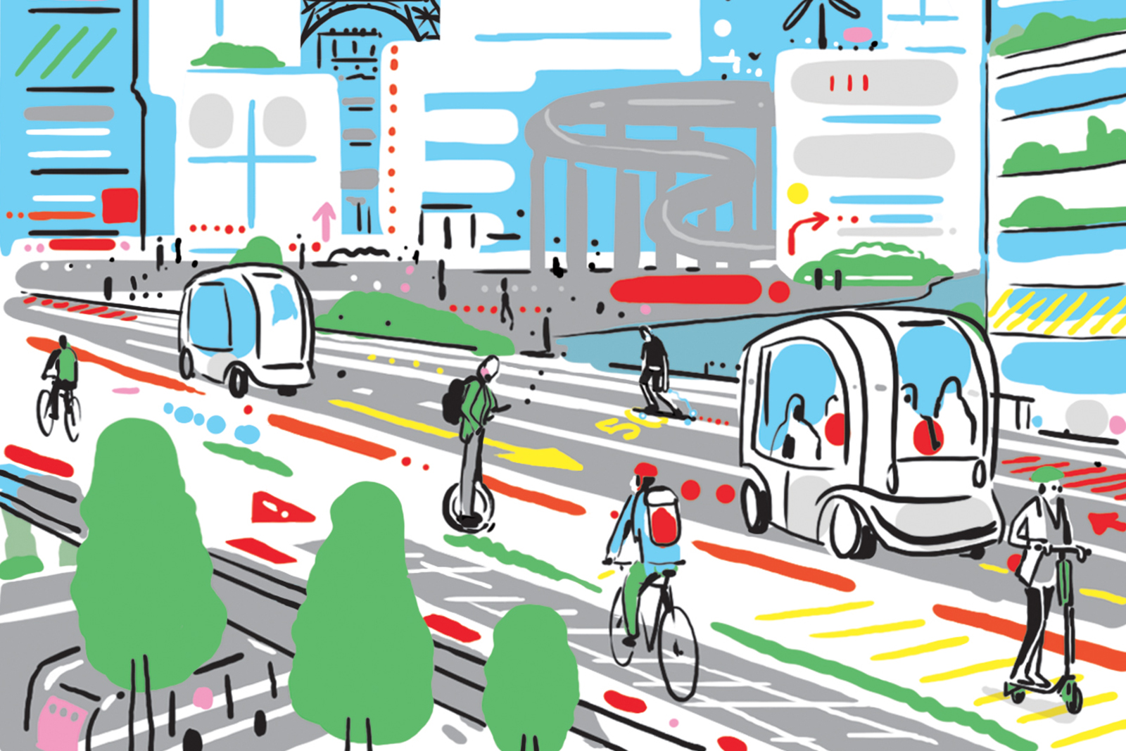 Dessine les routes du futur © Stéphane Kiehl